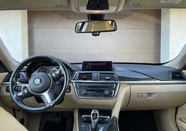 BMW Seria 3 cena 69900 przebieg: 214700, rok produkcji 2015 z Koło małe 106